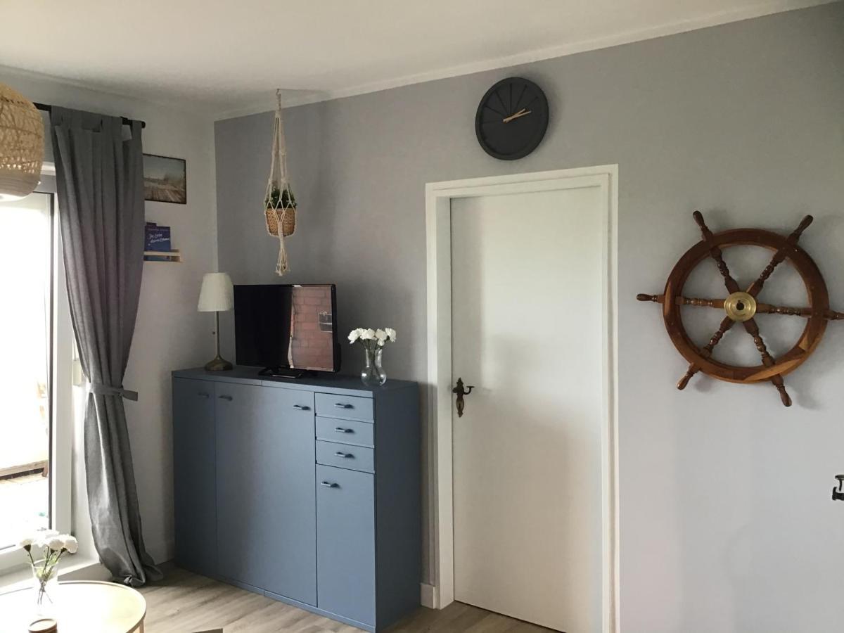 Liebevoll Eingerichtete Ferienwohnung Luettje Koje Dornum Extérieur photo