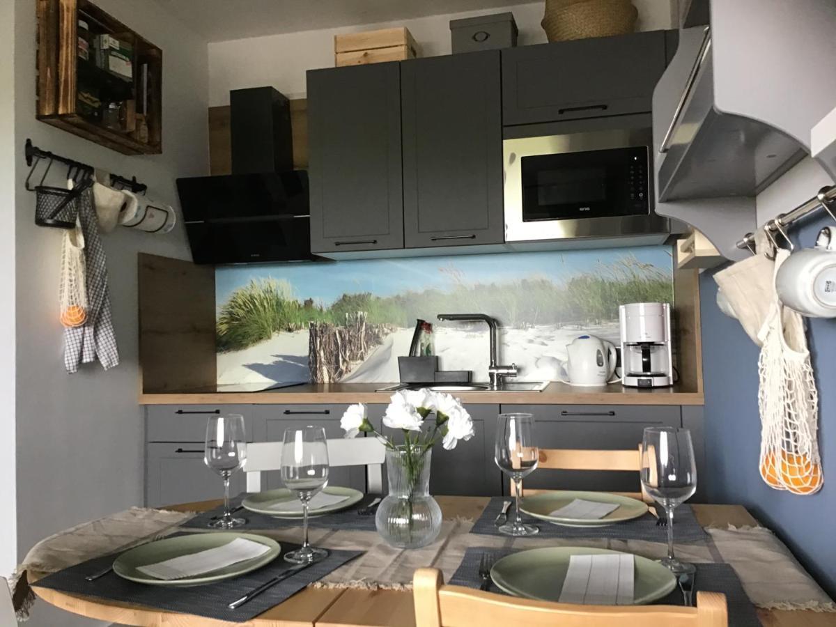 Liebevoll Eingerichtete Ferienwohnung Luettje Koje Dornum Extérieur photo
