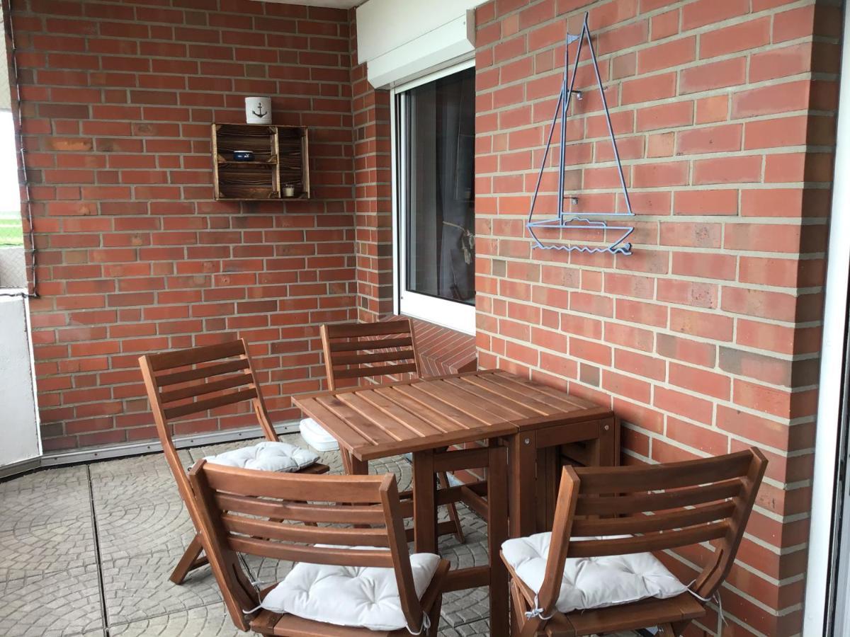 Liebevoll Eingerichtete Ferienwohnung Luettje Koje Dornum Extérieur photo